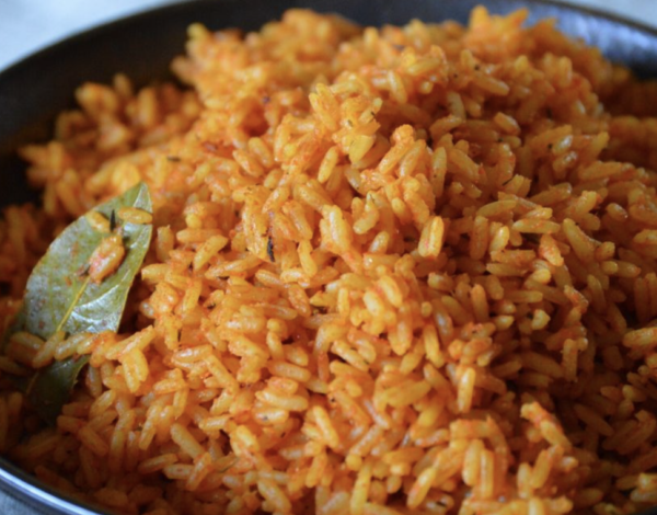 Half Jollof Rice